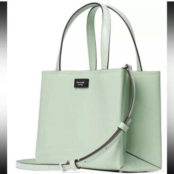 kate spade Handbags - Kate Spade $298 MSRP NWT Spazzolato Small Tote, Pistachio Cream